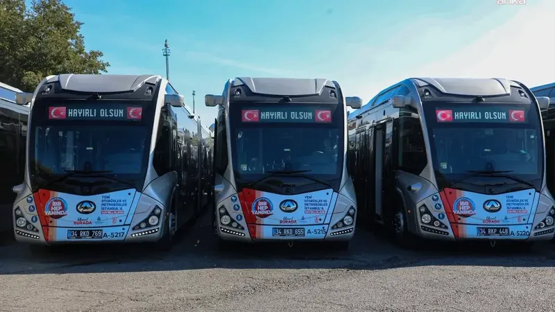 İETT Filosuna 650 Yeni Araç: Yeni Metrobüsler Seferlere Başladı