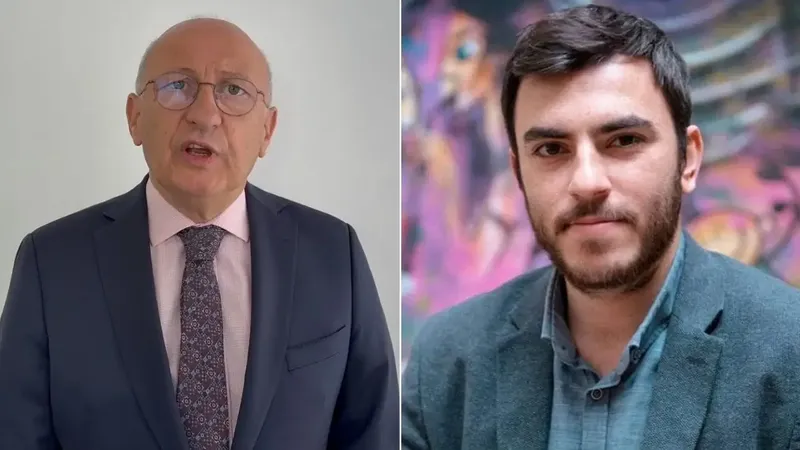 YENİ Partili Utku Çakırözer, İsmail Arı'yı ziyaret etti: 'Yine yerde yatıyor'