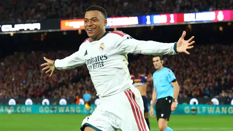 El Clasico’da Zafer Real Madrid’in! Mbappe Barcelona’yı Yıktı